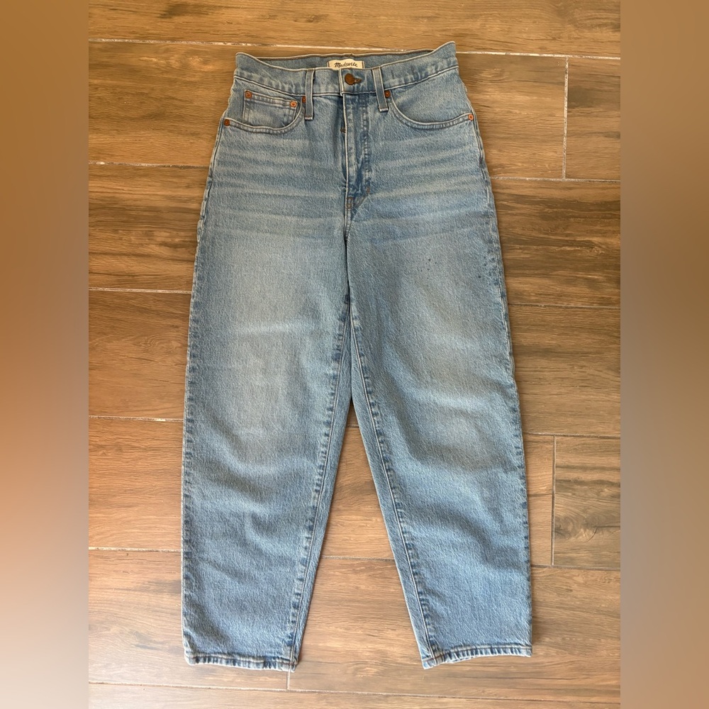 Madewell balloon jeans